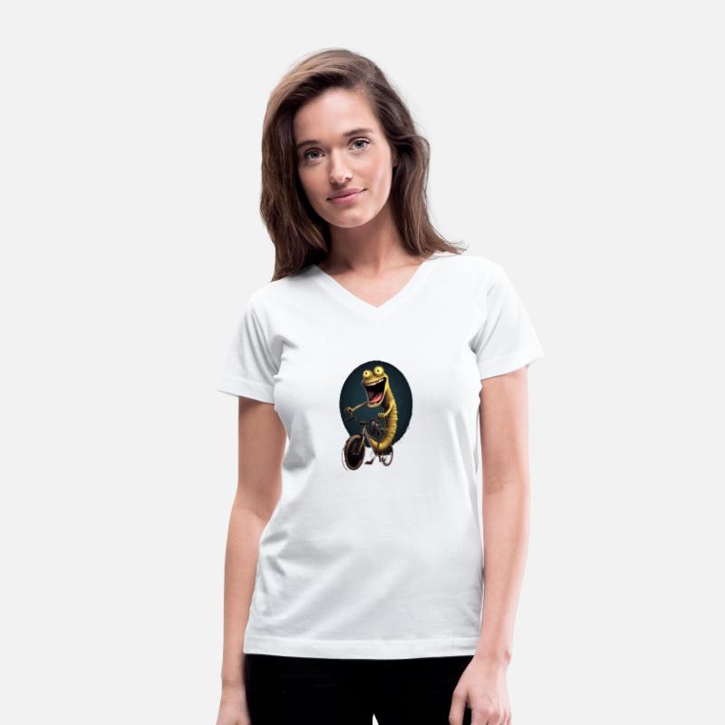 Earthworm BMX Bike Rider Cyclist Worm Kawaii
