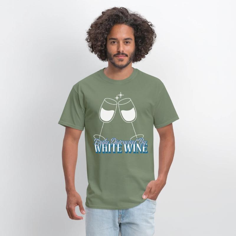 Easily Distracted By White Wine