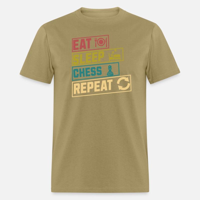 Eat sleep chess repeat hobby