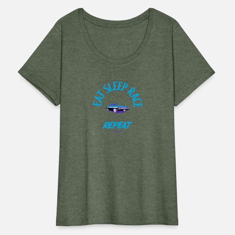 Eat, Sleep, Race, Repeat - Racecar - Auto Racing
