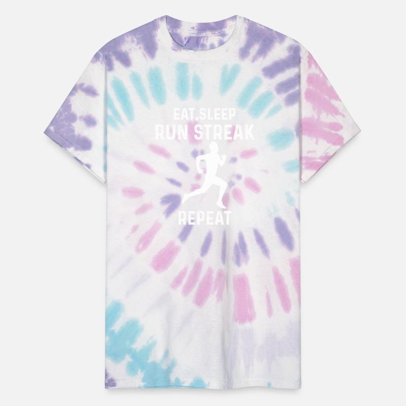 Eat Sleep Run Streak Repeat Funny Runner