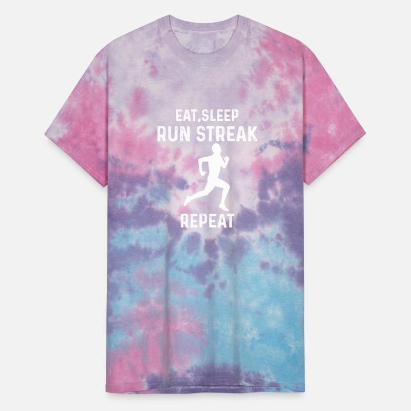 Eat Sleep Run Streak Repeat Funny Runner