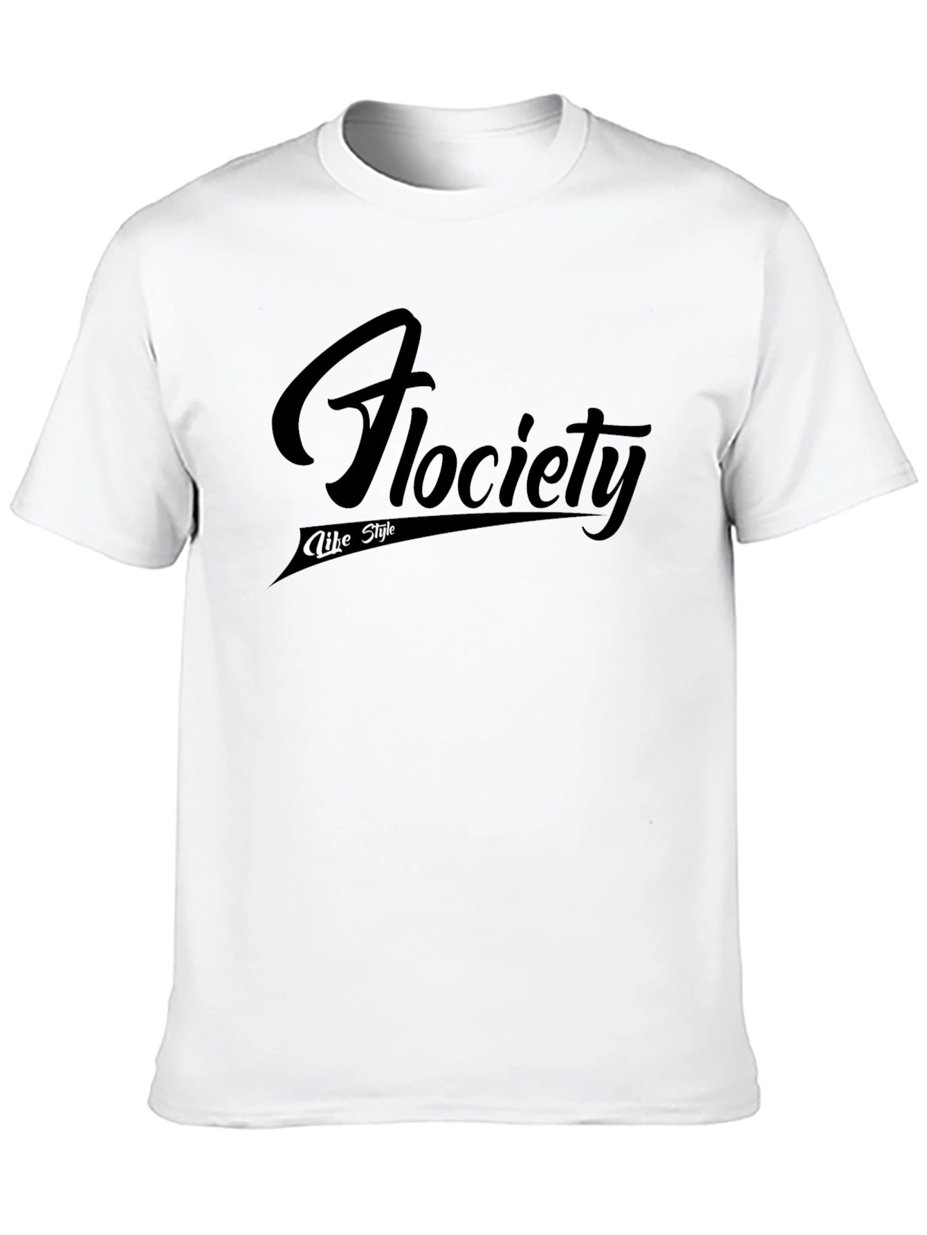 Flociety Like Style Black T-Shirt