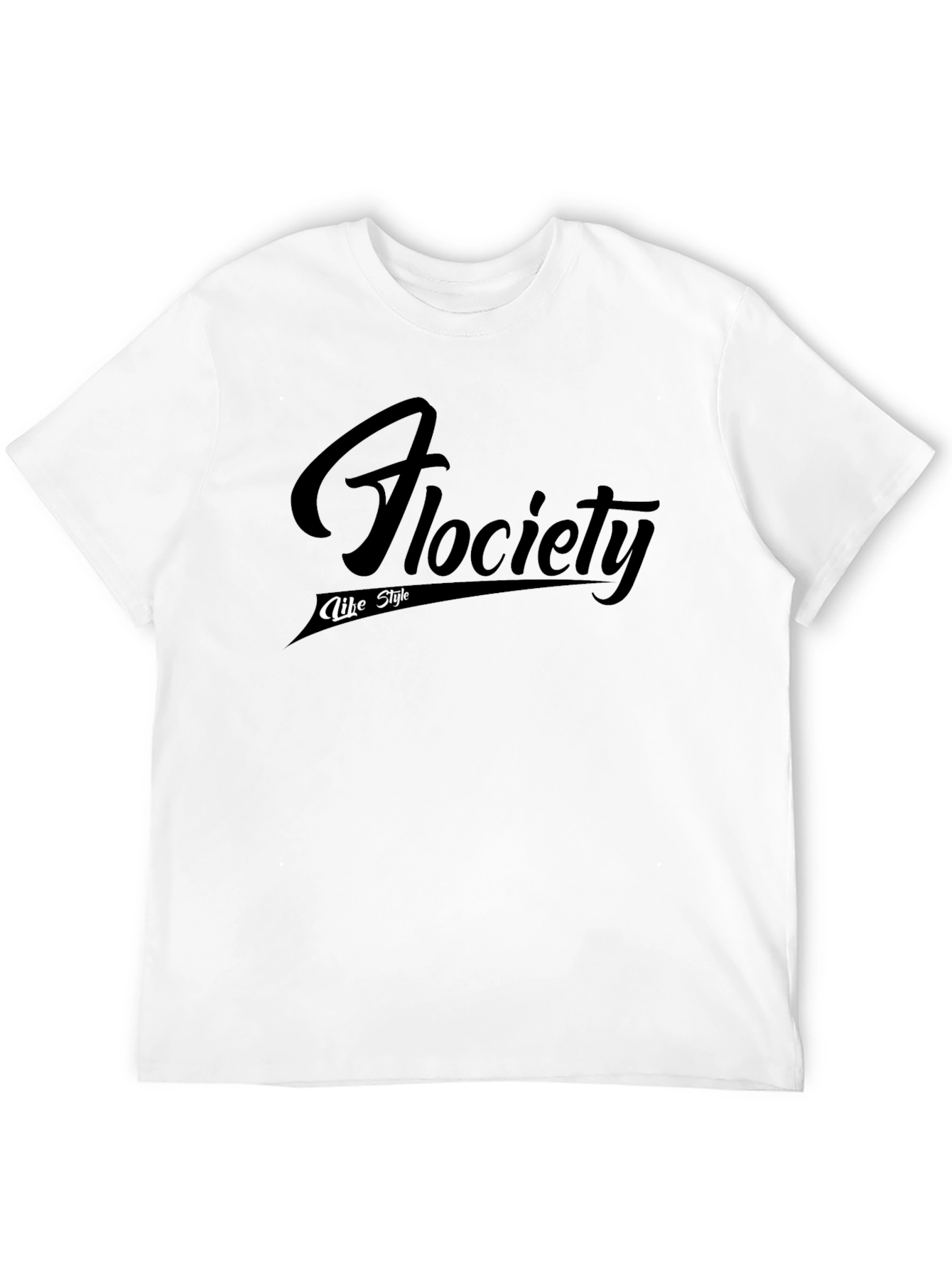 Flociety Like Style Black T-Shirt