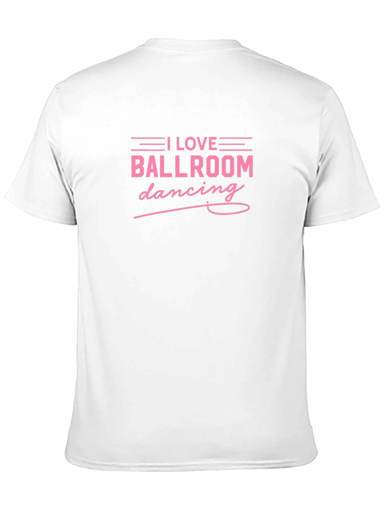 I Love Ballroom Dancing Black T-Shirt