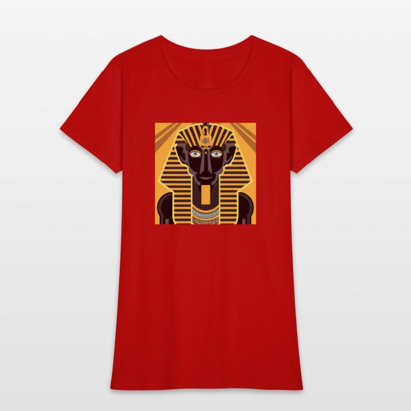 Egyptian animal-humanoid god in the city