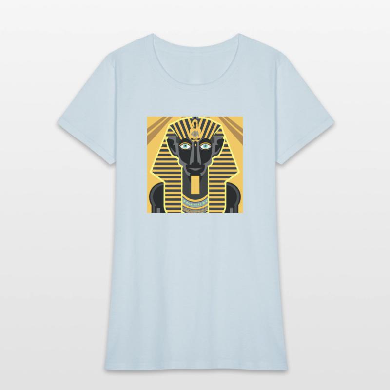 Egyptian animal-humanoid god in the city
