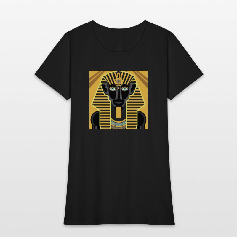 Egyptian animal-humanoid god in the city