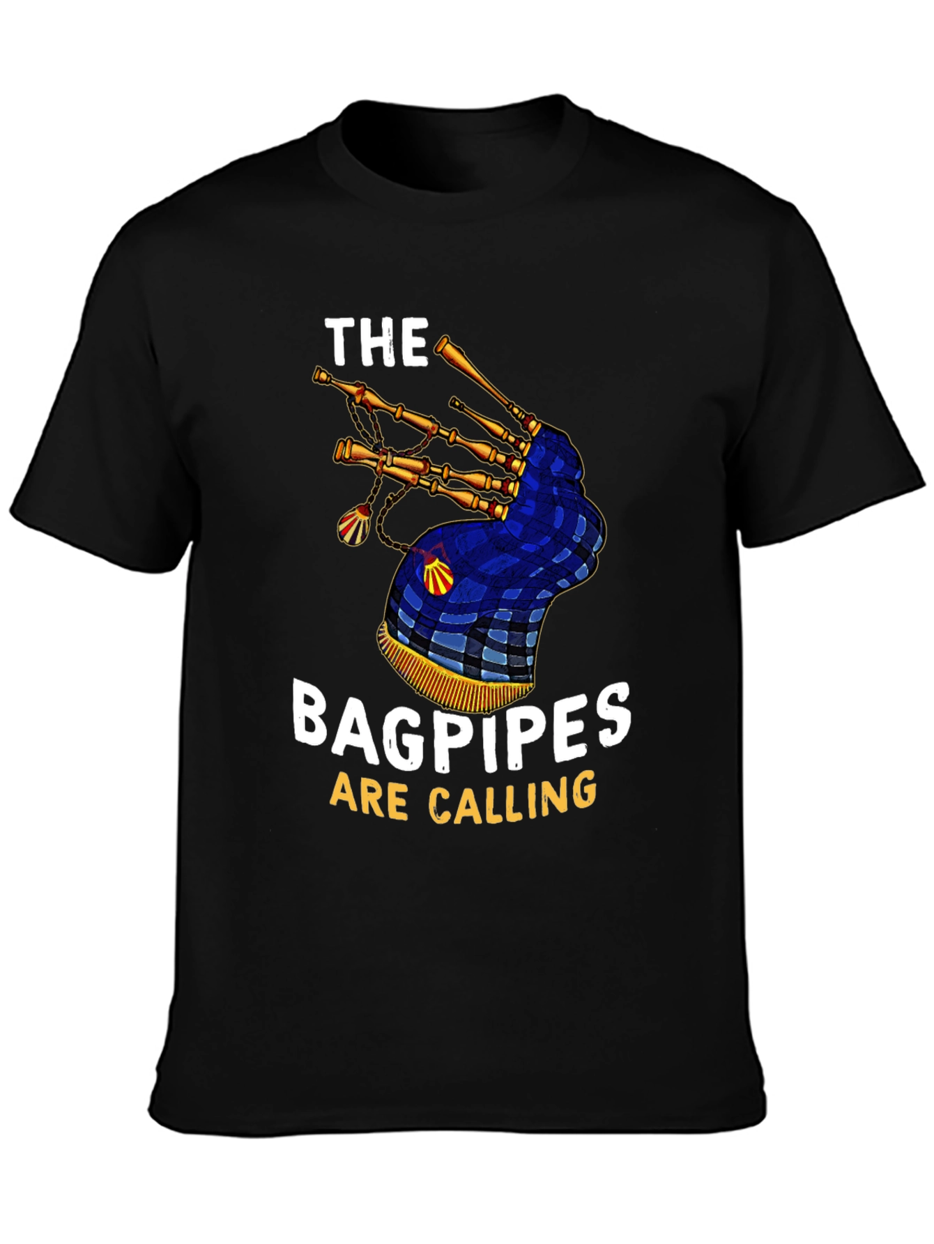 Bagpipes Are Calling Graphic T-Shirt