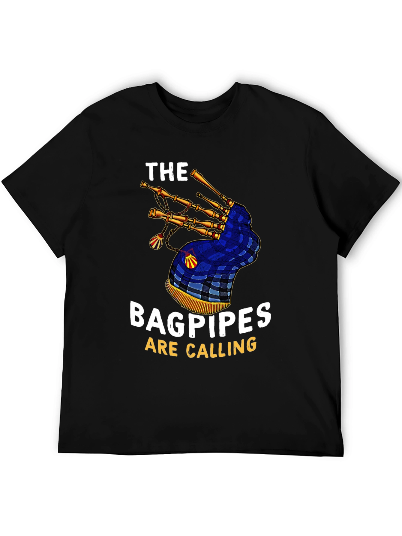 Bagpipes Are Calling Graphic T-Shirt