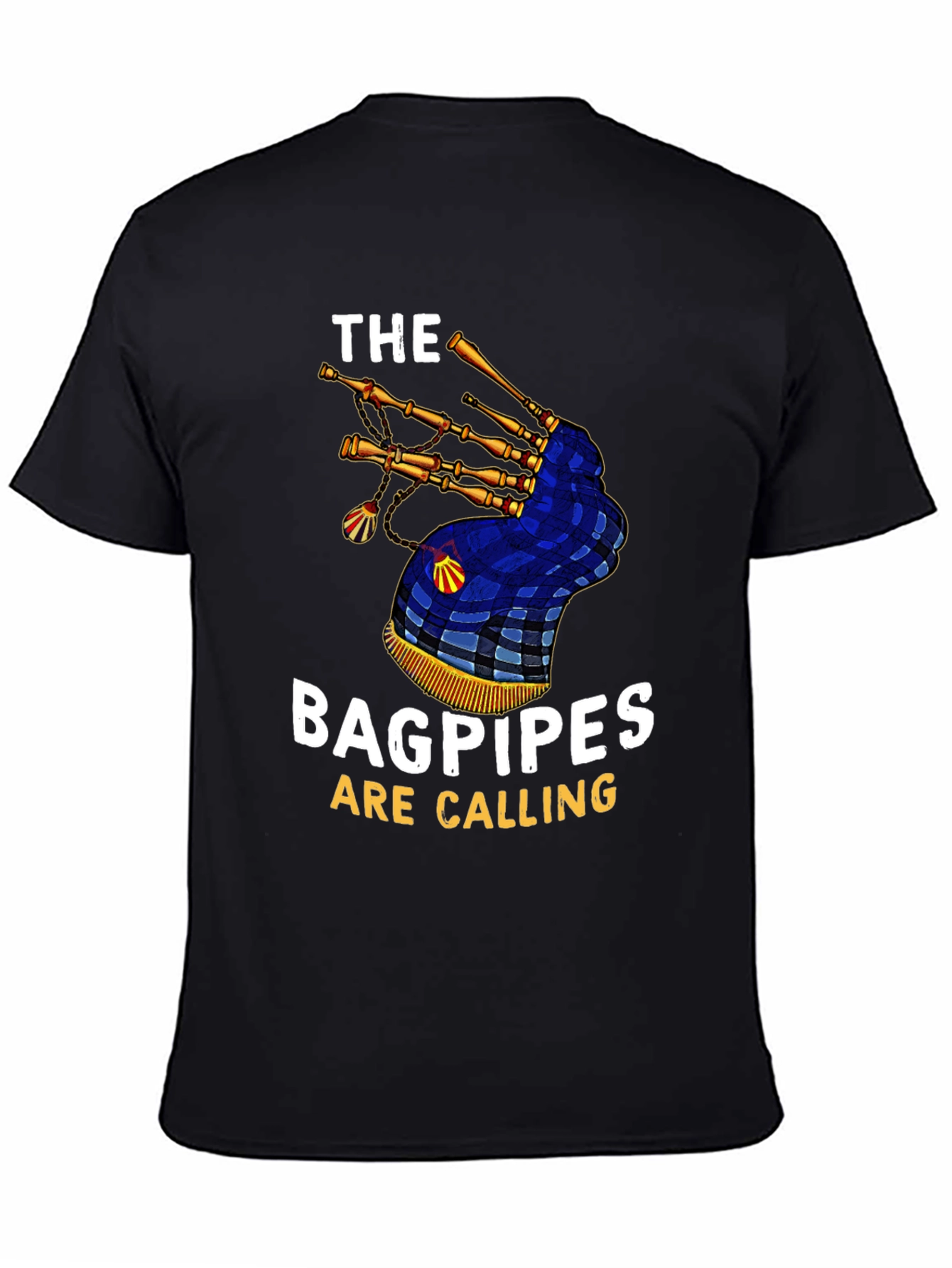 Bagpipes Are Calling Graphic T-Shirt