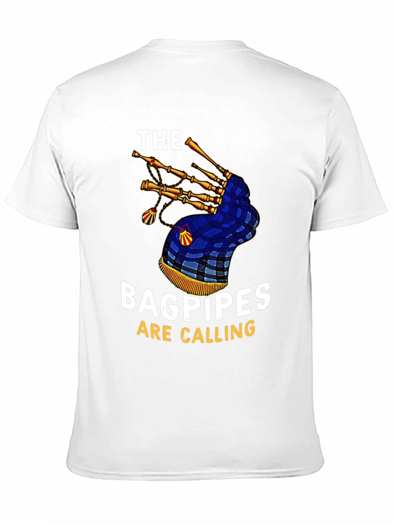 Bagpipes Are Calling Graphic T-Shirt