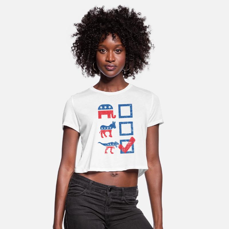Election Ballot USA Flag Elephant Donkey Dino Gift