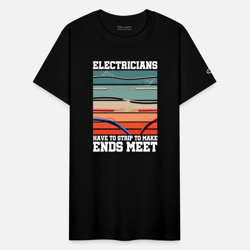 Electricians Have to Strip to Make Ends Meet