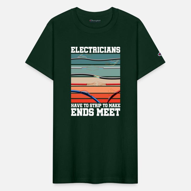 Electricians Have to Strip to Make Ends Meet