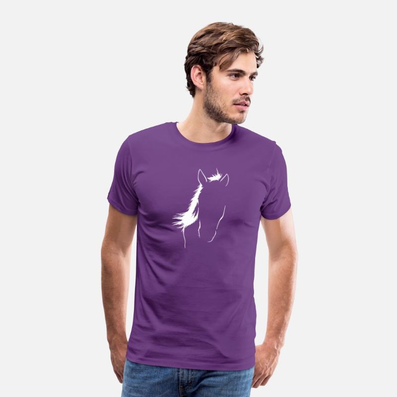 Elegant Horse Silhouette Art