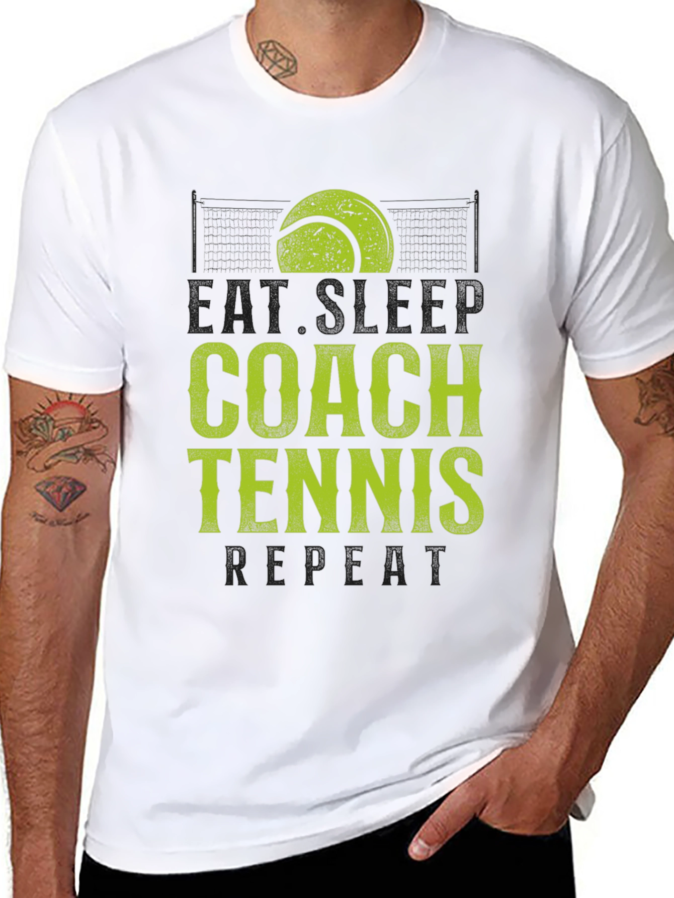Tennis Coach Graphic Tee