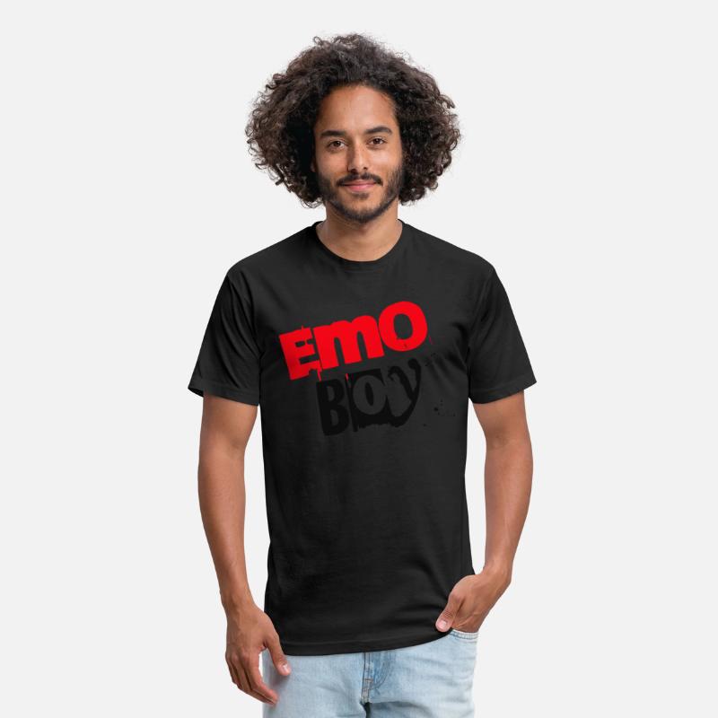 Emo Boy Band Shirt. Punk Ska Band Design.