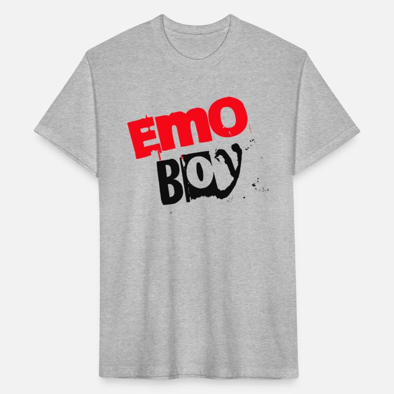 Emo Boy Band Shirt. Punk Ska Band Design.