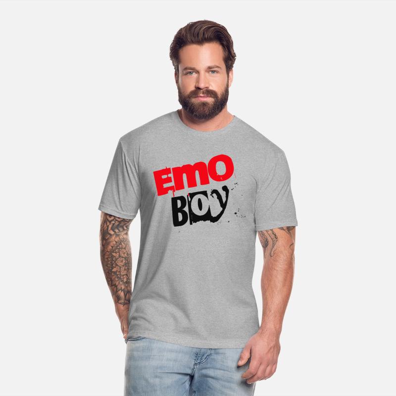 Emo Boy Band Shirt. Punk Ska Band Design.