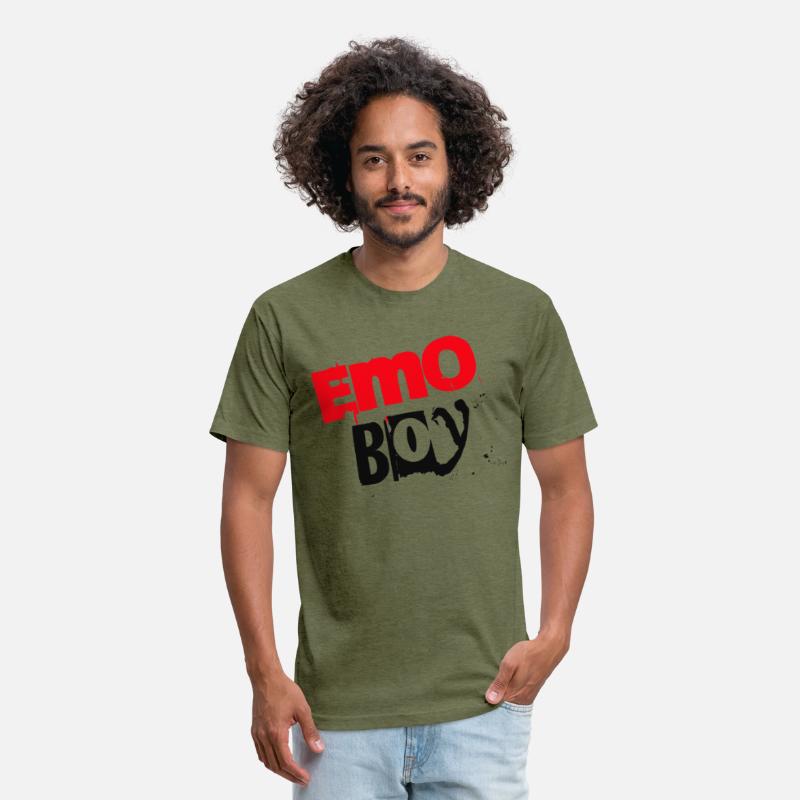 Emo Boy Band Shirt. Punk Ska Band Design.