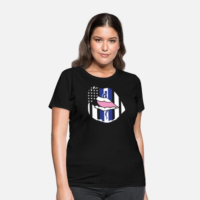 EMS US Flag Lips Emergency First Responders