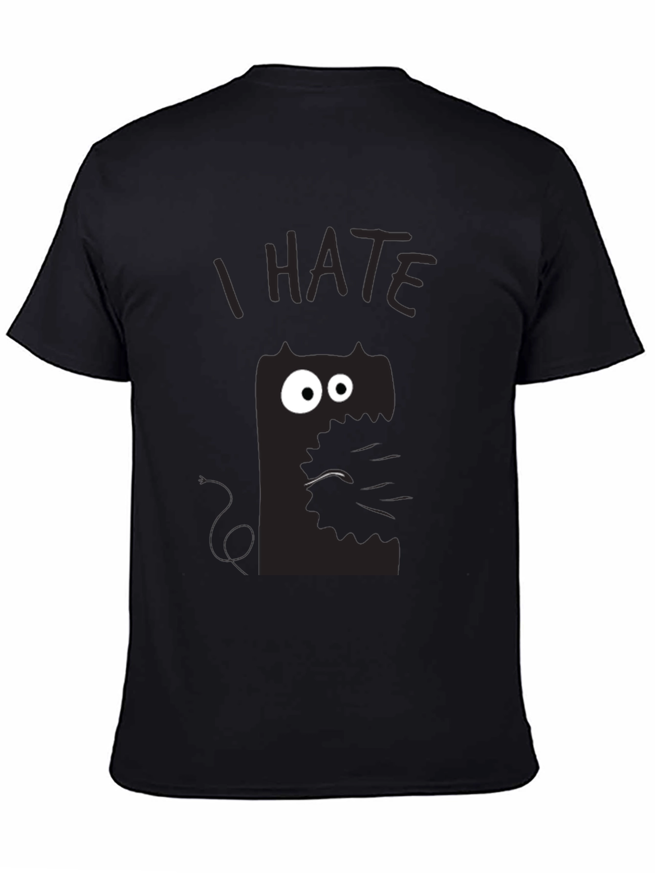 I Hate My Cat T-Shirt - Funny Graphic Tee