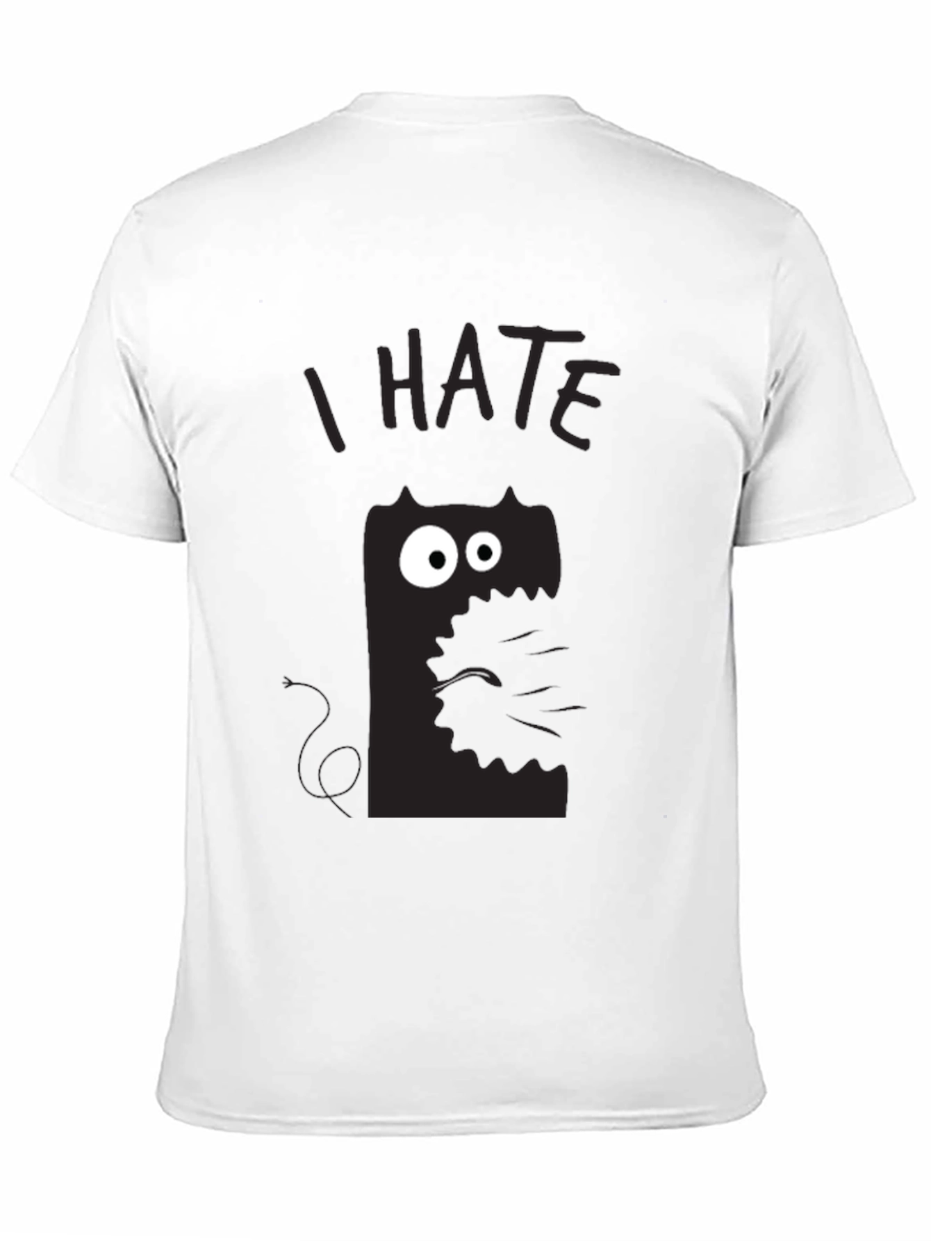 I Hate My Cat T-Shirt - Funny Graphic Tee