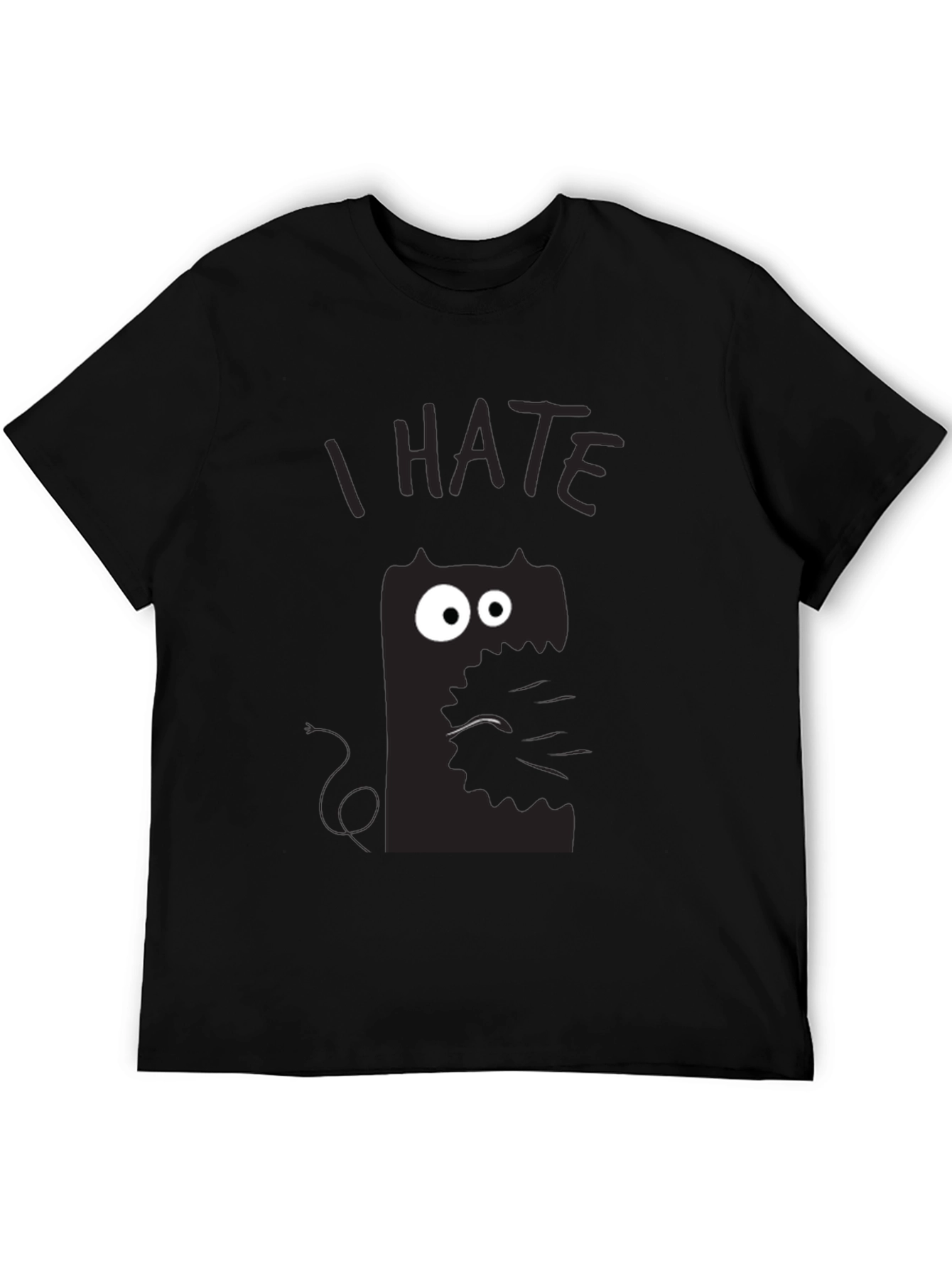 I Hate My Cat T-Shirt - Funny Graphic Tee
