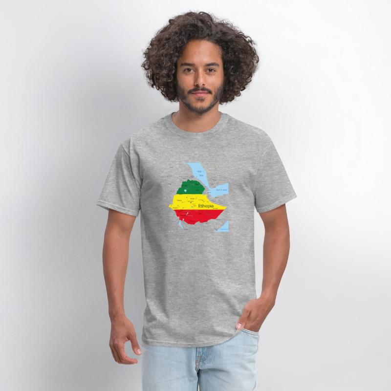 Ethiopia Map Ethiopian Habesha Flag Location And P