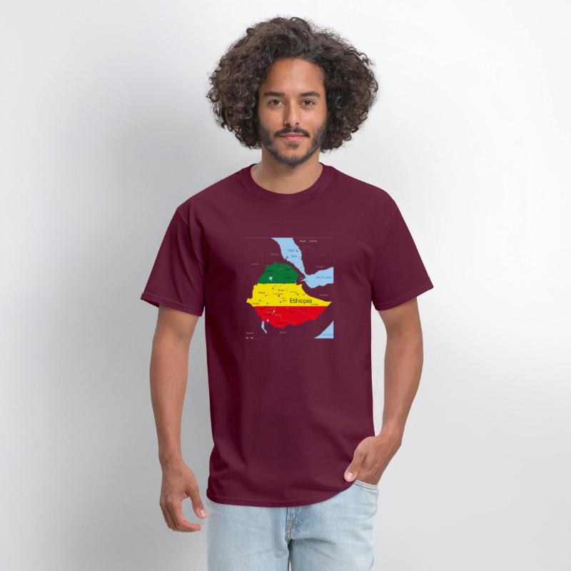Ethiopia Map Ethiopian Habesha Flag Location And P