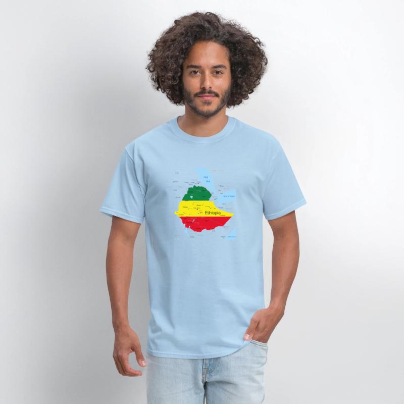 Ethiopia Map Ethiopian Habesha Flag Location And P