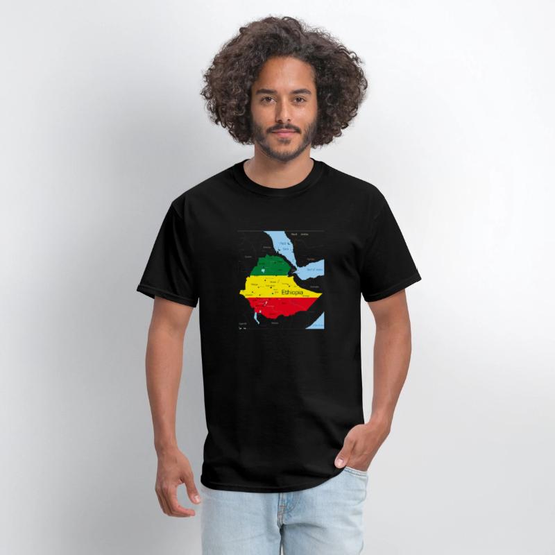 Ethiopia Map Ethiopian Habesha Flag Location And P