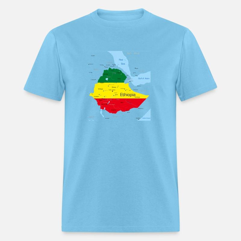 Ethiopia Map Ethiopian Habesha Flag Location And P
