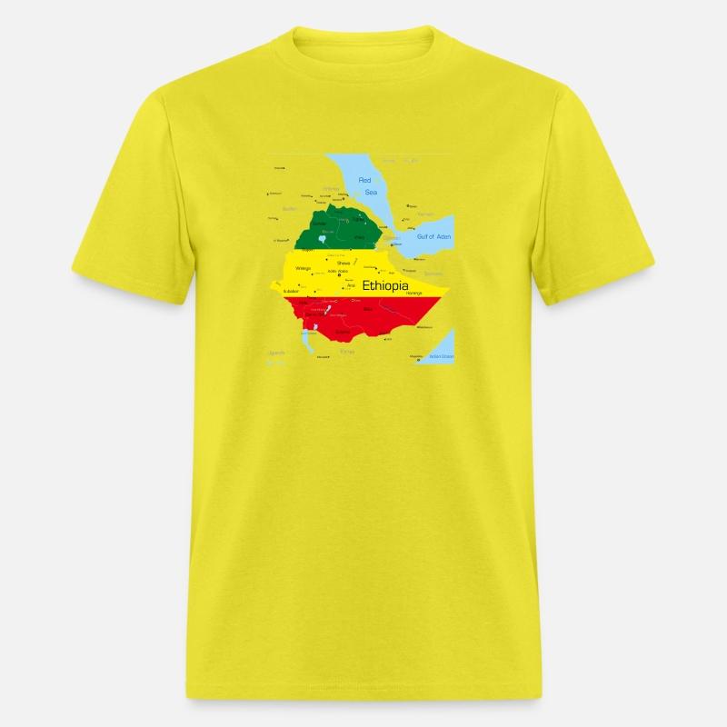 Ethiopia Map Ethiopian Habesha Flag Location And P