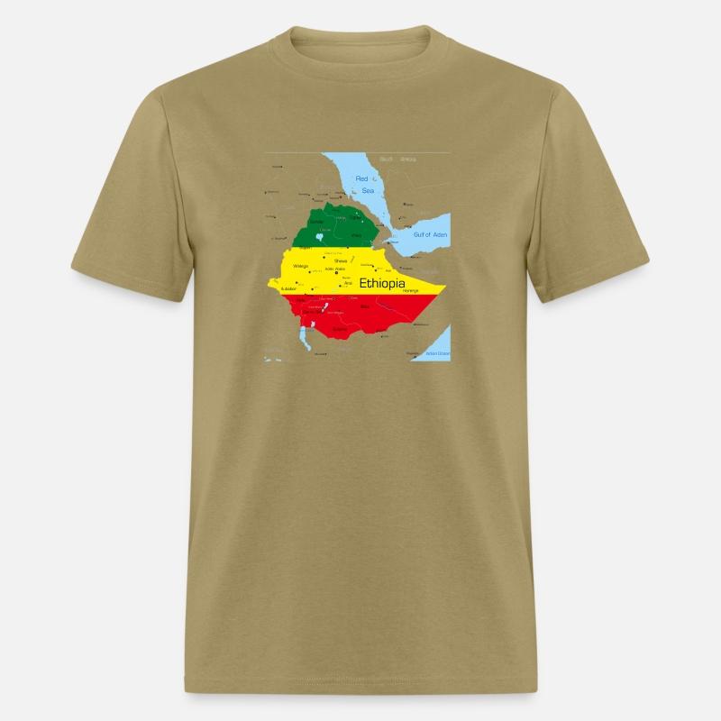 Ethiopia Map Ethiopian Habesha Flag Location And P