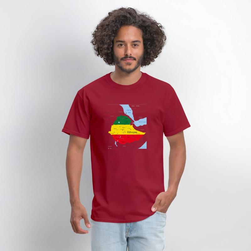 Ethiopia Map Ethiopian Habesha Flag Location And P