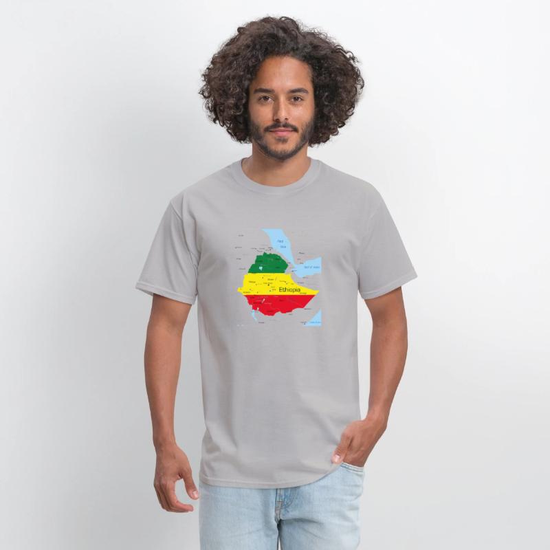 Ethiopia Map Ethiopian Habesha Flag Location And P