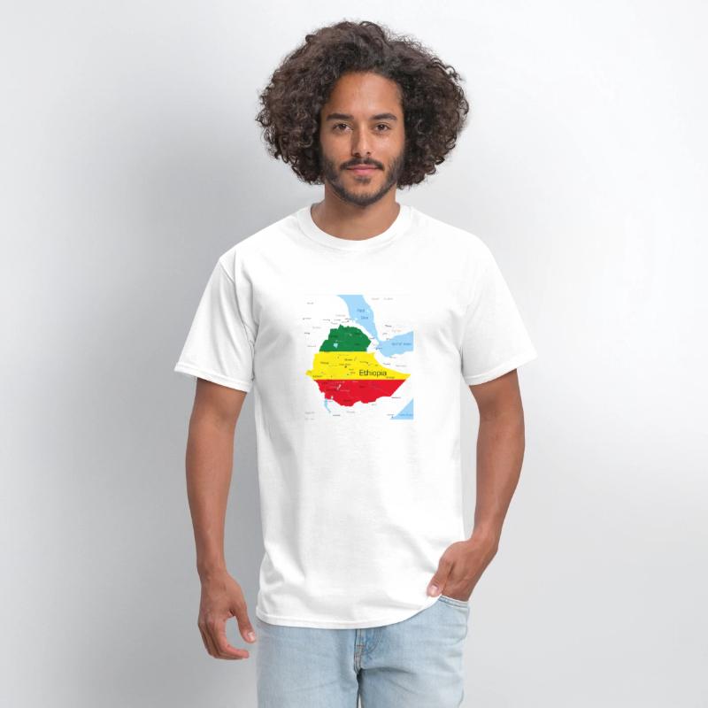 Ethiopia Map Ethiopian Habesha Flag Location And P