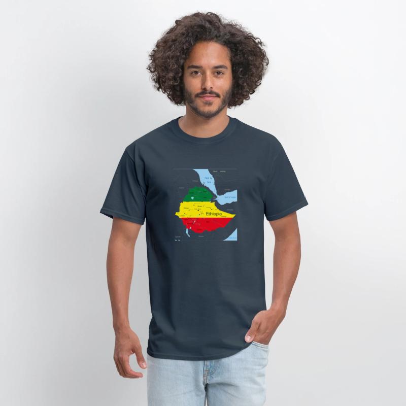 Ethiopia Map Ethiopian Habesha Flag Location And P