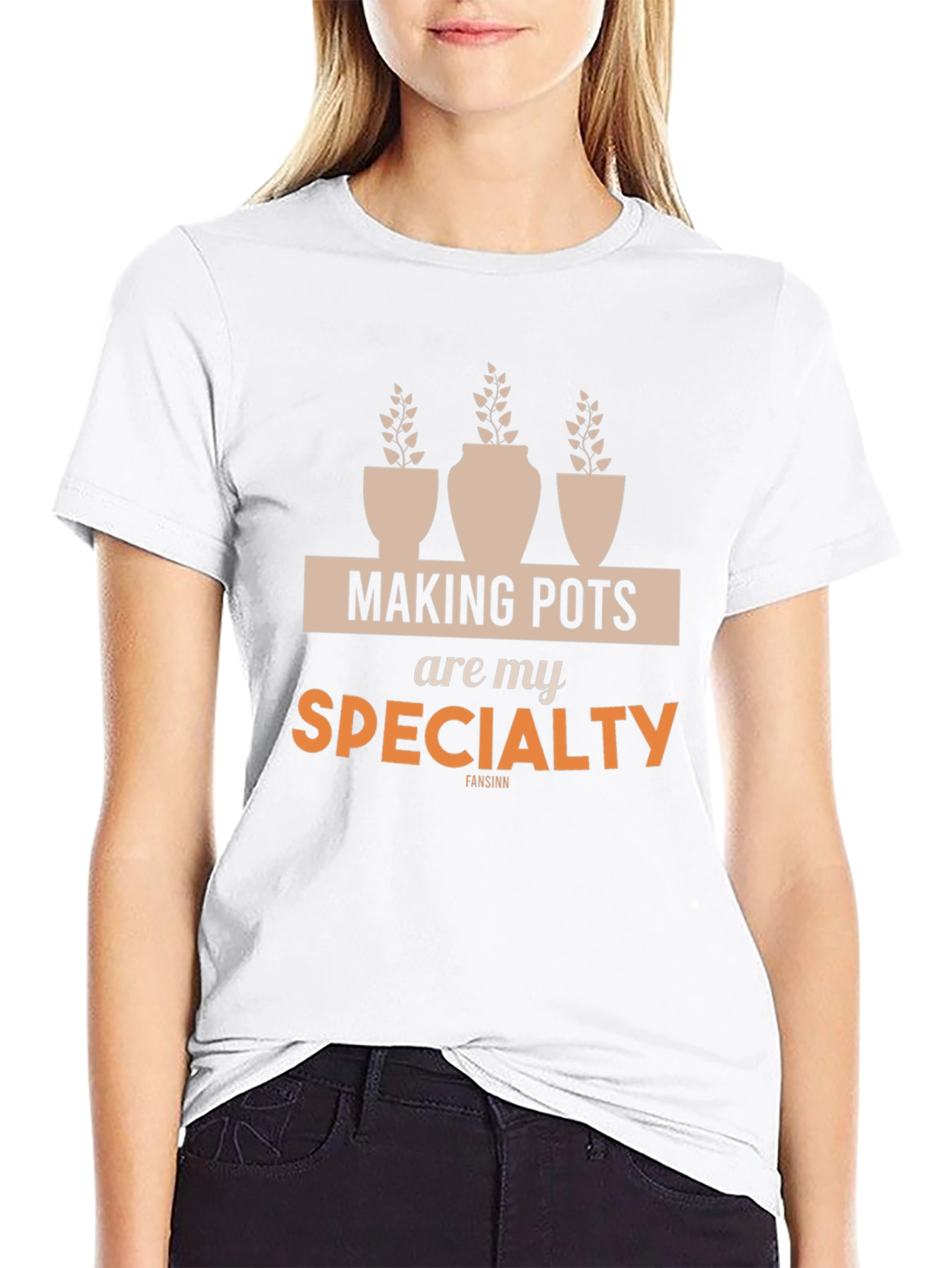 Making Pots Are My Specialty Black T-Shirt