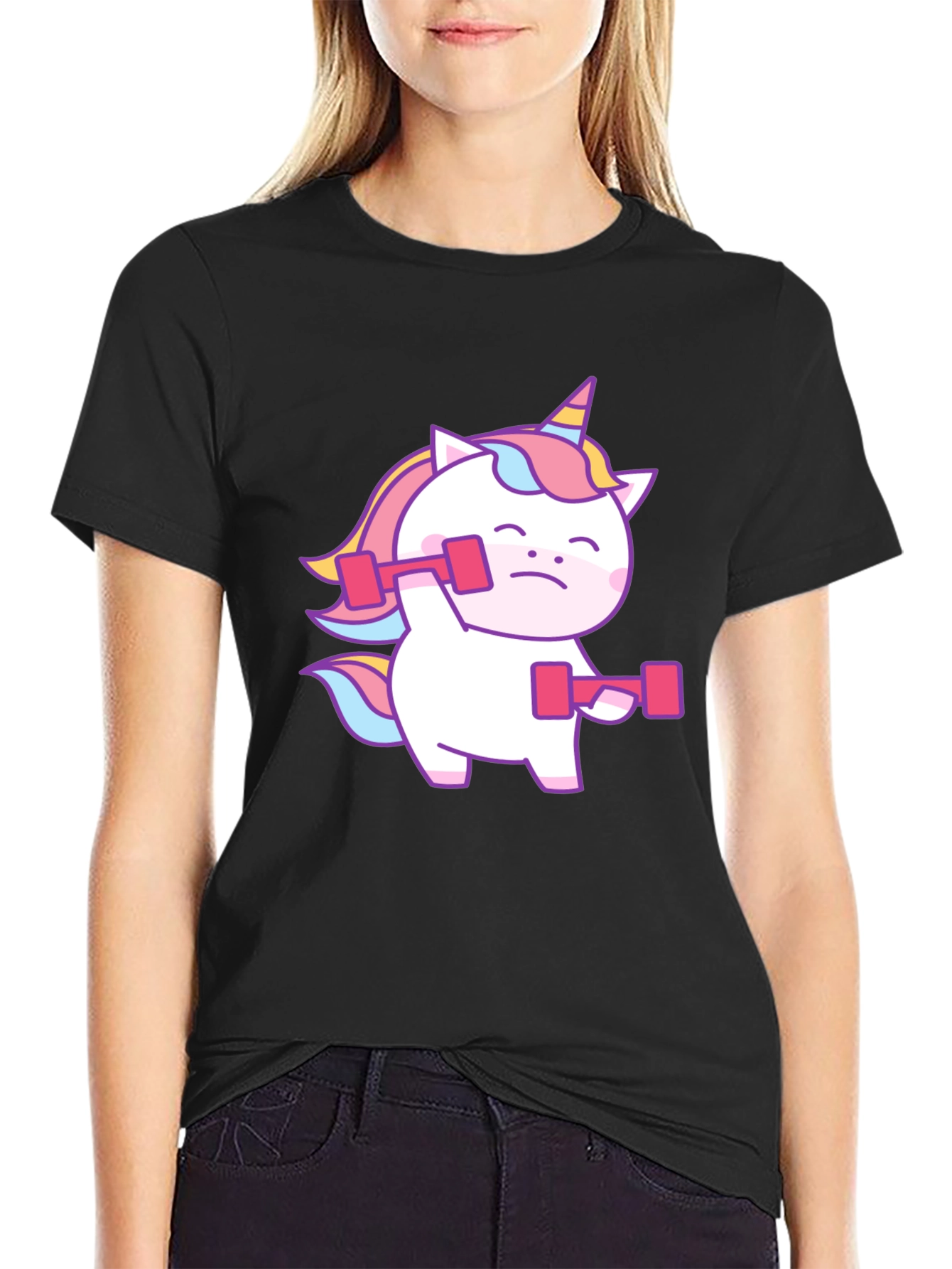 Unicorn Gym Workout T-Shirt