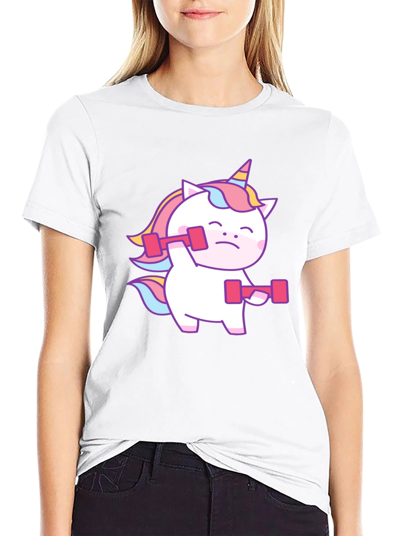 Unicorn Gym Workout T-Shirt