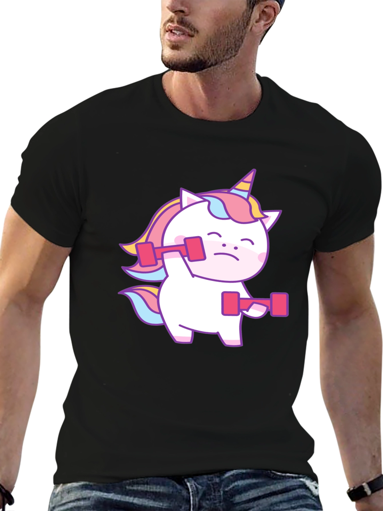 Unicorn Gym Workout T-Shirt