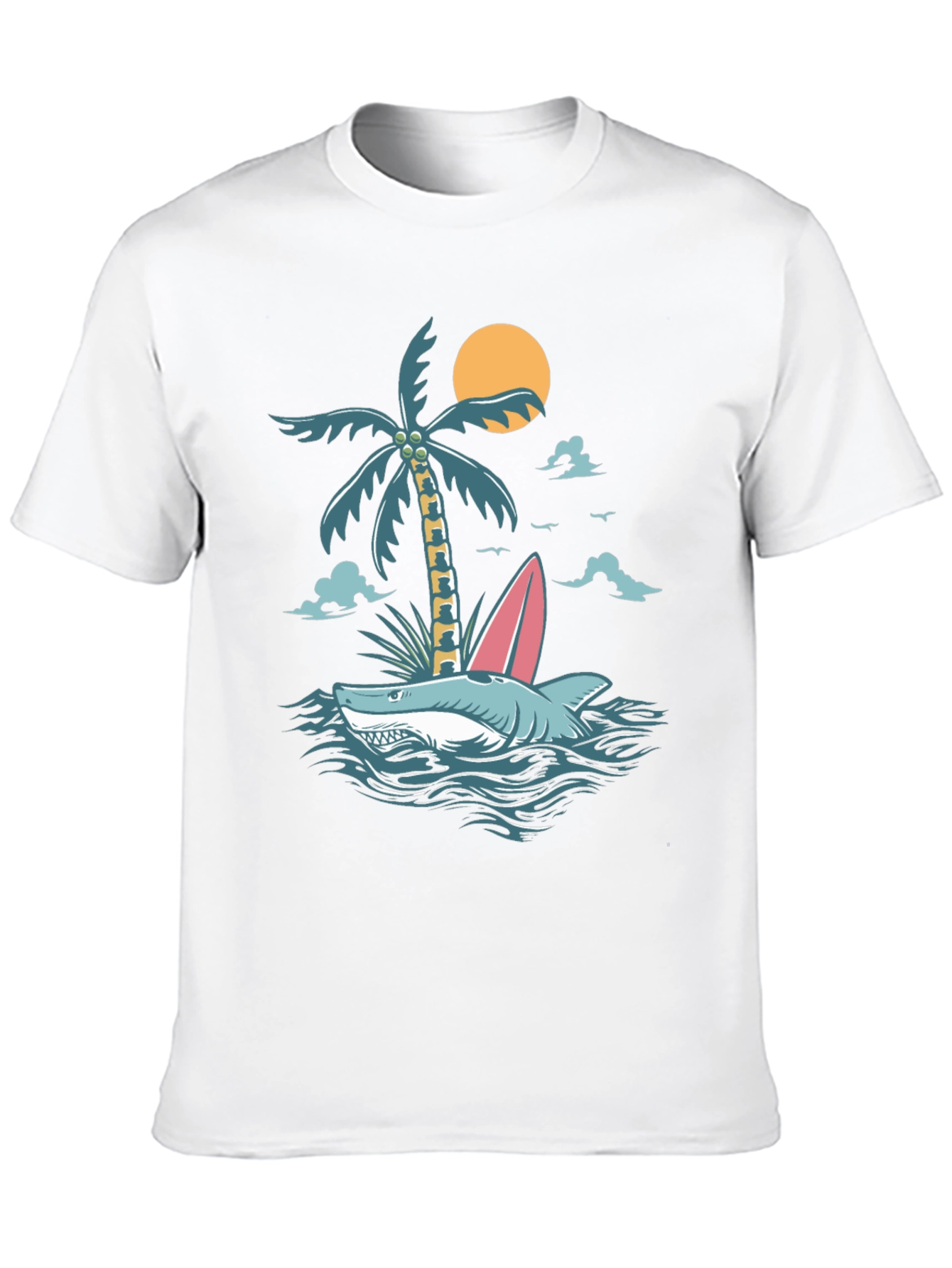 Tropical Shark Tee
