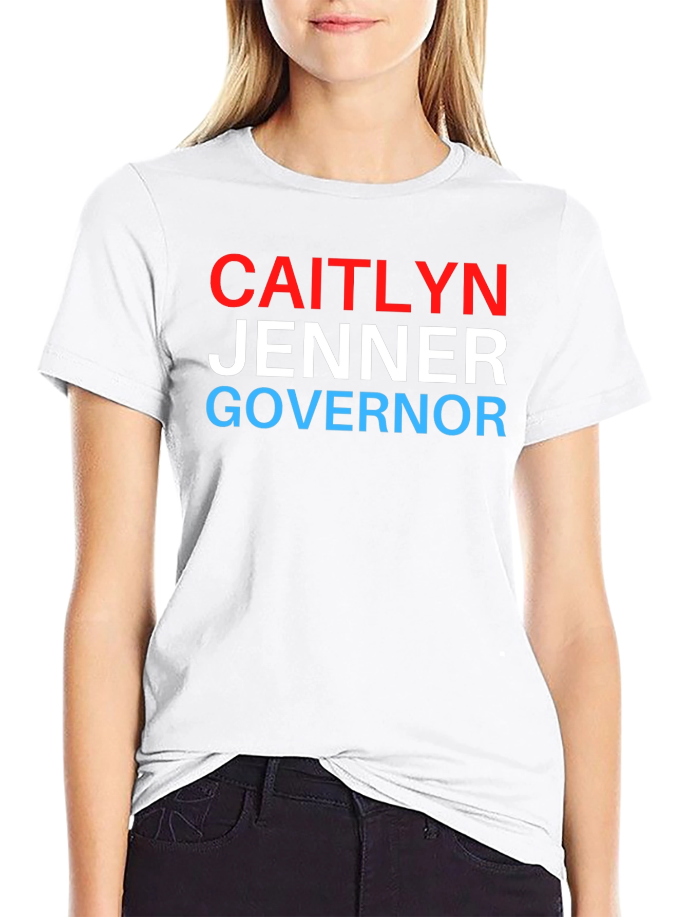 Caitlyn Jenner Governor T-Shirt - Political Statement Tee