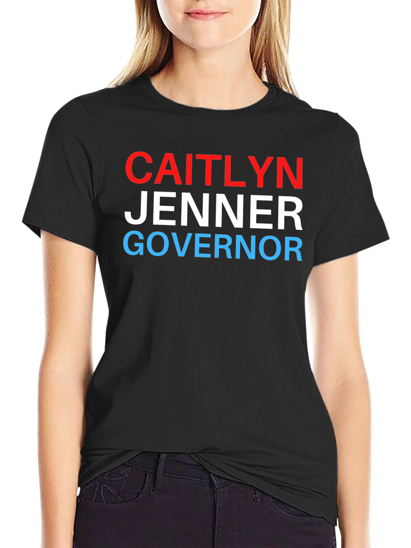 Caitlyn Jenner Governor T-Shirt - Political Statement Tee