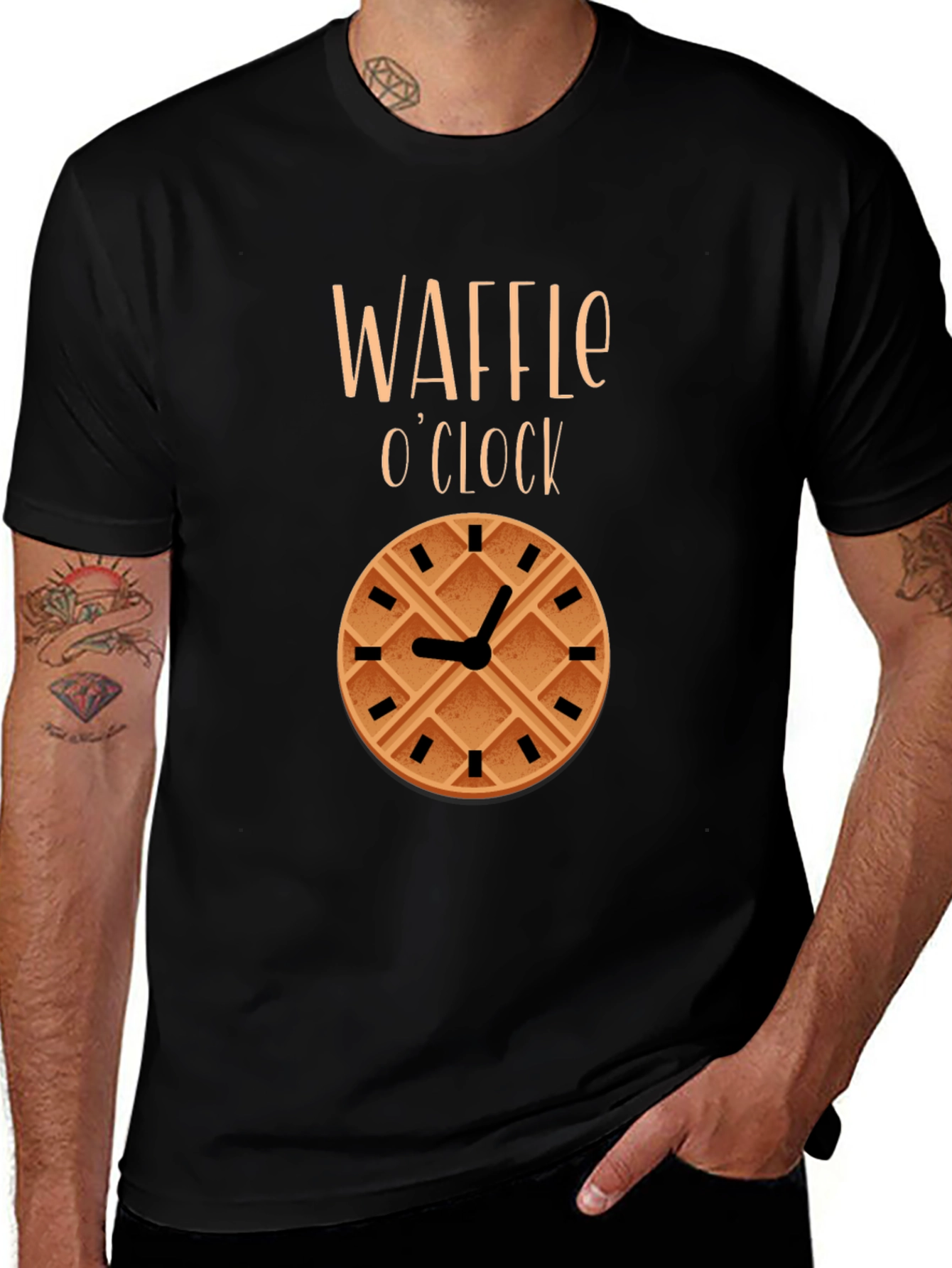 Waffle OClock Graphic Tee - Foodie T-Shirt