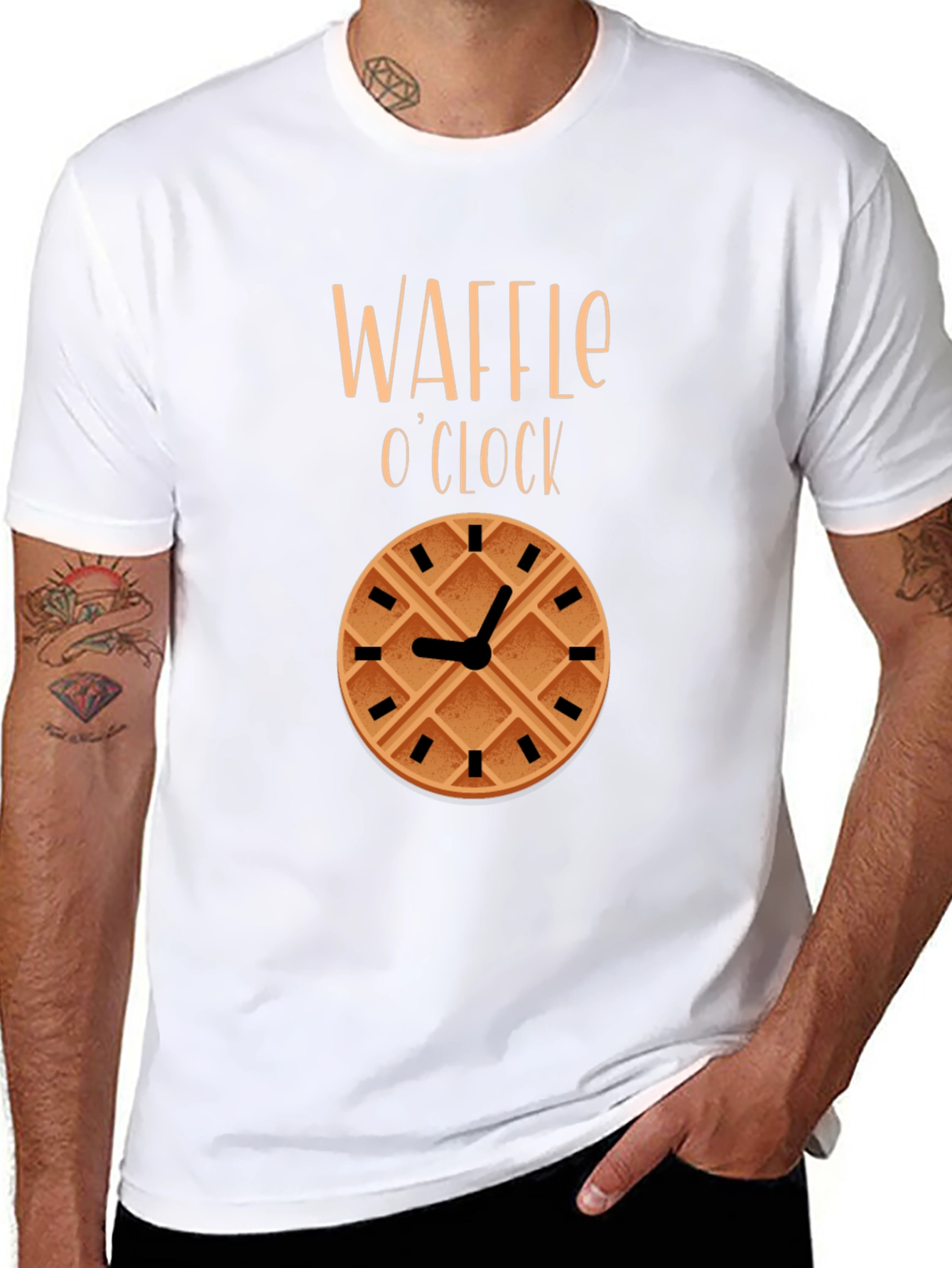 Waffle OClock Graphic Tee - Foodie T-Shirt