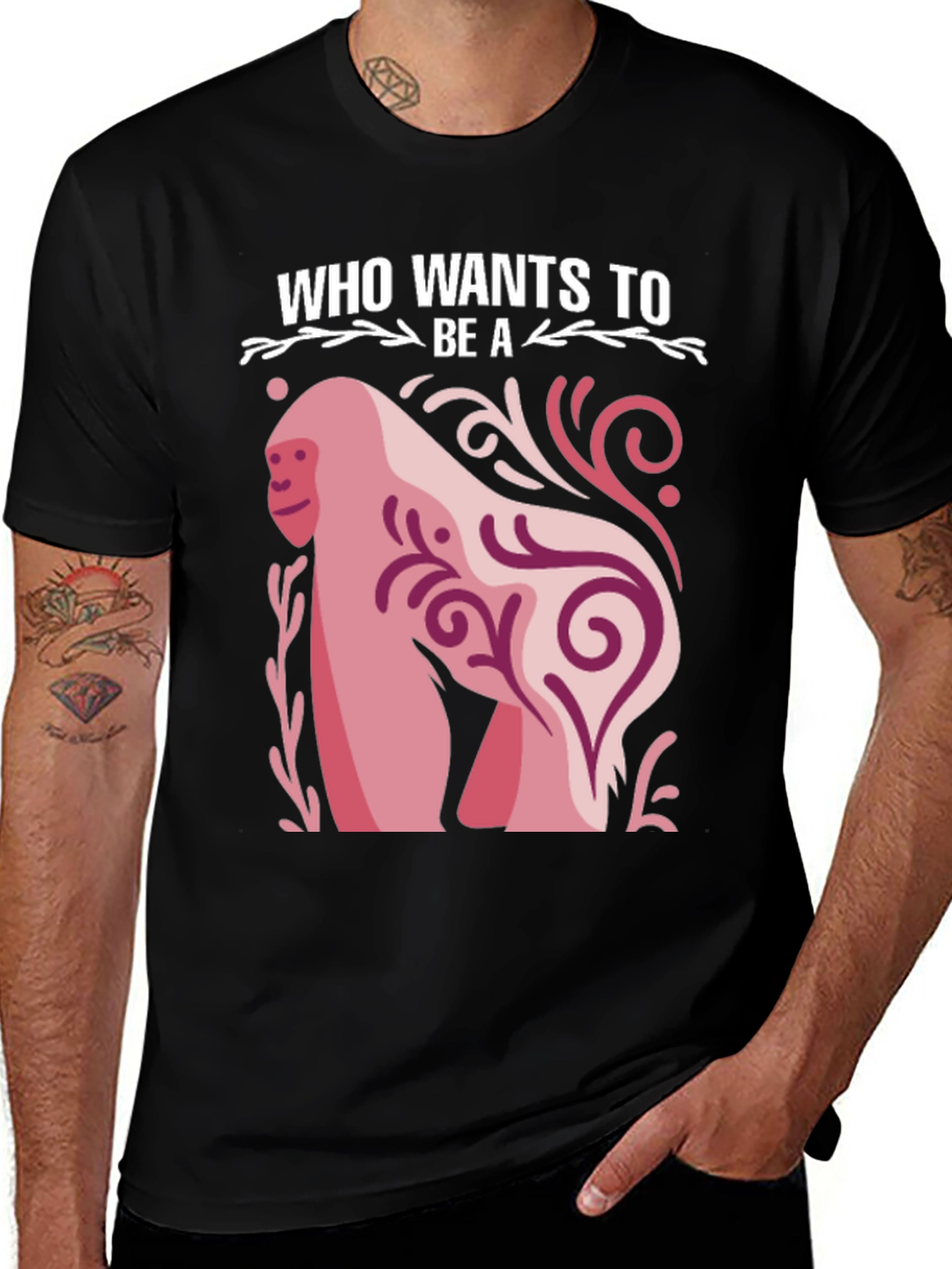 Who Wants to Be a... Gorilla Graphic Tee